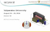 Valparaiso University - ARPA-E · ‣Valparaiso University ... • Slovak Academy of Sciences Frantisek Simko Molten Salt Chemist ... parameters for electrolysis process 4.