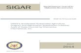 SIGAR - Special Inspector General for Afghanistan … ·  · 2014-07-10SIGAR 14-75-FA/ASAP and ASI SIGAR JULY . 2014 . SIGAR . ... and Methodology ... capable of responding and adapting