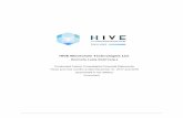 HIVE Blockchain Technologies Ltd. · HIVE Blockchain Technologies Ltd. (formerly Leeta Gold Corp.) Condensed Interim Consolidated Statements of Financial Position (Expressed in US