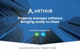 Property manager software Bringing sanity to chaos€¦ ·  · 2018-03-28the go for you and your community. ... Quotes/invoicing The ability to generate quotes and issue invoices.