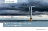 Siemens D6 platform – 6.0-MW direct drive wind turbine ... · The new standard for offshore Siemens D6 platform – 6.0-MW direct drive wind turbine ... Blades offer superior performance