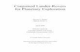 Conjoined Lander-Rovers for Planetary Exploration Final · Conjoined Lander-Rovers for Planetary Exploration ... configuration of conjoined lander‐rovers for planetary ... structure,