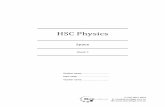 HSC Physics - Dux Private Tutoring€¦ ·  · 2016-01-21HSC Physics Space • • = = − ...