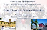 Future Trends in Surgical Robotics - GdR Robotique · Future Trends in Surgical Robotics Arianna Menciassi Scuola Superiore Sant’Anna–Pisa arianna@sssup.it Journées du GDR Robotique