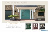 Composite Doors - VEKA · Composite Doors with the Network VEKA difference... What better way to finish off your home improvement project than with a stunning new front door?