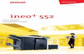 ineo+552-e.qxd:DEV ineo+552 e - kentphotocopiers.com_552_Konica_Minolta_bizhub_c552.pdfautomatically switch off when not in use. ... error messages, due dates for service, ... Approx.