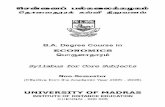 BA Economic fine - University of Madrasideunom.ac.in/pdfs/ug/ba_economic.pdf · 2 D:rainbow\B.A.\Tamil\less 1,2,5,12,17proof.pmd SCHEME OF EXAMINATION FIRST YEAR Paper Subjects Duration