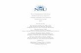 Table of Contents - Nova Southeastern University Southeastern University . Health Professions Division . College of Health Care Sciences . Dissertation Guide . 2017 . Developed by