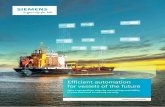 Efficient automation for vessels of the future - Home - …€¦ ·  · 2017-12-19Efficient automation for vessels of the future ... • Complete engineering in TIA Portal, ... communication