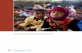Corporate Responsibility Overview - Sandoz Responsibility Overview 1 ... Arogya Parivar (‘Healthy Family’ in Hindi) to reach ... transformed malaria treatment