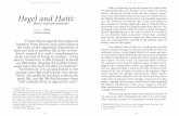 Hegel and Haiti - R/EVOLUTIONS: GLOBAL TRENDS ...revjournal.org/wp-content/uploads/sg/06_spang_SG.pdf| EVOLVING DEPENDENCY RELATIONS | | HEGEL AND HAITI ... | 129 130 Buck-Morss proposes
