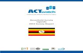 Household Survey Uganda 2012 Survey Report - ACTwatch · Household Survey, Uganda, 2012 Survey Report. Washington, DC: Population Services International. Available at: ... Madagascar,