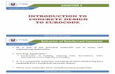 INTRODUCTION TO CONCRETE DESIGN TO EUROCODE · INTRODUCTION TO CONCRETE DESIGN TO EUROCODE ... § The characteristic strength of steel reinforcement ... § Specified strength for