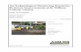 An Archaeological Monitoring Report for Restroom ... · An Archaeological Monitoring Report for ... An Archaeological Monitoring Report for Restroom Improvements at St. William Catholic