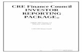 CREFC Investor Reporting Package CRE Finance … Investor Reporting Package Page 1. Overview of the CREFC Investor Reporting Package (CREFC IRP) GENERAL COMMENTS This package, Version