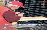 GEOLOGICAL FIELDWORK - em.gov.bc.ca€¦ · GEOLOGICAL FIELDWORK 2007 ... Mines and Petroleum Resources internet website at: ... the articles within this volume are contributions