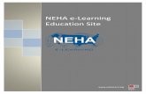 NEHA e Learning Education Site - NEHA CERT 1 NEHA e‐Learning • 800‐513‐8332 (Mon‐Fri 9AM‐5PM – Mtn Time) Using the NEHA e‐Learning Education Site 1. Which Programs