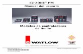 EZ-ZONE PM Manual del usuario - watlow.com.mxwatlow.com.mx/downloads/es/manuals/ez pm limit rev g_es.pdf · El símbolo de peligro por electricidad, Ó ... • Mejora el reconocimiento