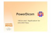 PowerDicom in Detail - MHGS: DICOM Solutions · Analyse Matrix DICOMDIR Creator File Converter Report Generator WADO Support PDF Encapsulation External Editor Modify Image Watermark