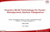 Foundry WLSI Technology for Power Management …pwrsocevents.com/wp-content/uploads/2016-presentations/live/7_PRES...Foundry WLSI Technology for Power Management System Integration
