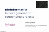 Bioinformatics - Karolinska Institutetsandberg.cmb.ki.se/.../courses/bioinfocell/NGS_bioinformatics_2013.pdf · Bioinformatics in next generation ... 14 6 21 27 5 18 6 15 22 27 18