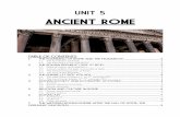 ANCIENT ROME - WordPress.com 5 ANCIENT ROME TABLE OF CONTENTS 1 THE FOUNDING OF ROME AND THE MONARCHY 2 1.1 The foundation of ...