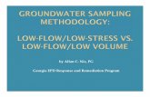 by Allan C. Nix, PG Georgia EPD Response and … seminar/21-Allan Nix's...groundwater sampling, EPA Science and ... Bailers used for sampling must be Teflon VOC groundwater samples