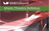 Music Theatre Syllabus - London College of Musiclcme.uwl.ac.uk/media/1351/music-theatre-syllabus.pdf · Music Theatre Syllabus . Steps . Graded Exams . Duet ... instruments, classical