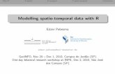 Modelling spatio-temporal data with R - Geoinformaticspebesma.staff.ifgi.de/inpe.pdf · Modelling spatio-temporal data with R ... professional quality graphics to a variety of devices