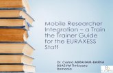 Mobile Researcher Integration - Integrate Mobile People ...site:current-group]/abraham-b-corina... · Mobile Researcher Integration – a Train ... Edward T. Hall's Cultural Iceberg.