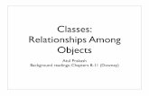 Classes: Relationships Among Objects - University of …web.eecs.umich.edu/~aprakash/eecs282/lectures/07-lecture...Classes: Relationships Among Objects Atul Prakash Background readings: