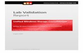 Lab Validation Report - images01.insight.com Validation Report . ... consolidation initiatives. ESG Lab has confirmed that the NetApp Unified Storage Architecture can be used to