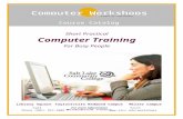 SLCC Computer Workshops Catalogcentralpt.com/upload/539/ComputerWorkshops/documents/... · Web viewWord Project Computer Basics Adobe Acrobat CompTIA—A+, Network+ and Security+