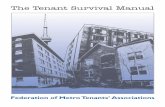 The Tenant Survival Manual · Thank You This manual would not exist were it not for the kindness and generosity of many people. Financial support for the production and translation