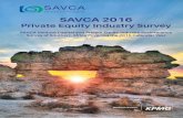 SAVCA 2016 - KPMG | US 2016 Private Equity ... • R29.0 billion was raised in 2015, an increase from the R11.8 billion raised in 2014. ... 10.2 8.7 5.8 14.2 11.9 7.8 7.0 13.9 13.9