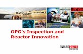 OPG’s Inspection and - Rotman School of Management · and capabilities, regulatory experience, ... Inspection and Monitoring of boiler tubes and nozzle thickness: ... to a heat-map