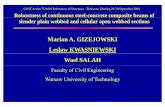 Marian A. GIZEJOWSKI Leslaw KWASNIEWSKI Wael … KWASNIEWSKI Wael SALAH Faculty of ... buckling Lateral-torsional- ... • Steel castellated beams are lighter than conventionalSteel