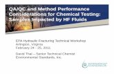 QA/QC and Method Performance Considerations for Chemical Testing…€¦ ·  · 2013-03-05QA/QC and Method Performance Considerations for Chemical Testing: ... GC/LC-MS SVOC Initial