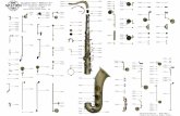 Saxophone Ténor Référence 36 / Reference Tenor Saxophone … TEN REF 36.pdf · Saxophone Ténor Référence 36 / Reference Tenor Saxophone 36 Eclaté / Drawing : 037 Indice de