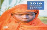 2016 CERF DONORS - United Nations CERF DONORS 50 MEMBER STATES AND OBSERVERS 1 INTERNATIONAL/REGIONAL ORGANIZATION MULTIPLE PRIVATE SECTOR AND INDIVIDUALS IMPLEMENTING PARTNERS 12