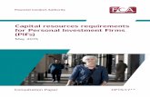 CP15/17: Capital resources requirements for Personal Investment …€¦ ·  · 2016-08-25Capital resources requirements for Personal Investment Firms (PIFs) ... RMAR Retail Mediation