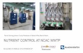 Nutrient control at ncac wwtp - KWEA and KsAWWA … Solids Thickening Aeration Secondary Clarification UV Disinfection WWTPSummary: • Average Flow =0.75MGD • Design Flow = 1.65
