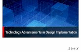 Technology Advancements in Design Implementation Tapeout with Innovus Solution— Exceptional PPA Improvements and Shorter Schedule • Innovus deployed for production on GPU and Tegra