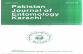 ENTOMOLOGICAL SOCIETY OF KARACHIpjek.org.pk/files/2005 Final.pdfCampus, Karachi. Treasurer Kahkashan Akhtar: Assistant Professor, Department of Zoology, University of Karachi, Karachi.