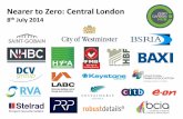 Nearer to Zero: Central London Hudson.pdf · LONDON PLAN TARGETS ... 2010 - 2013 25 per cent - 2013 – 2016 40 per cent 35 per cent 2016 - 2031 Zero carbon Zero carbon ... pumps