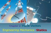 Chapter 2: Force Vectors - Civil Engineering Department …civil.emu.edu.tr/courses/civl211/LECTURE-2.pdfAddition of a System of Concurrent Coplanar (2D) Forces Resolve vectors into