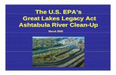 The U.S. EPA’s Great Lakes Legacy Act Ashtabula River … · The U.S. EPA’s Great Lakes Legacy Act ... Lessons Learned • LLdLessons Learned ... – 12” Dredge for Production