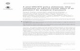 A joint ERS/ATS policy statement: what constitutes an ... · The American Thoracic Society (ATS) has previously provided such guidance on the definition of adverse health effects