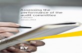 Assessing the performance of the audit committee Assessing the performance of the audit committee 3 Membership and appointment Yes No N/A Are appointments to the audit committee made