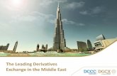 The Leading Derivatives Exchange in the Middle East · DGCX is a subsidiary of the Dubai Multi Commodities Centre ... •Largest and most diversified derivatives Exchange in the Middle